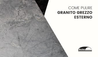 come pulire granito grezzo esterno